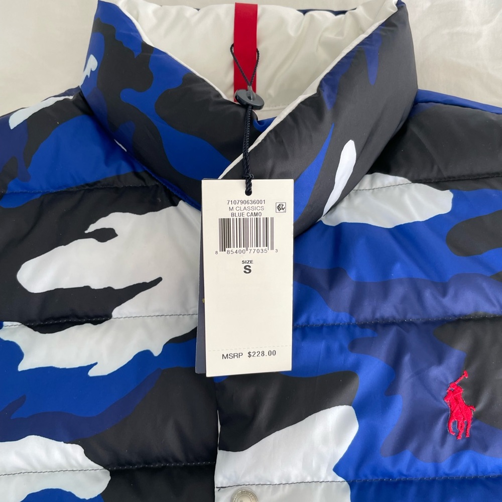 Polo Ralph Lauren vest reversible small new men
